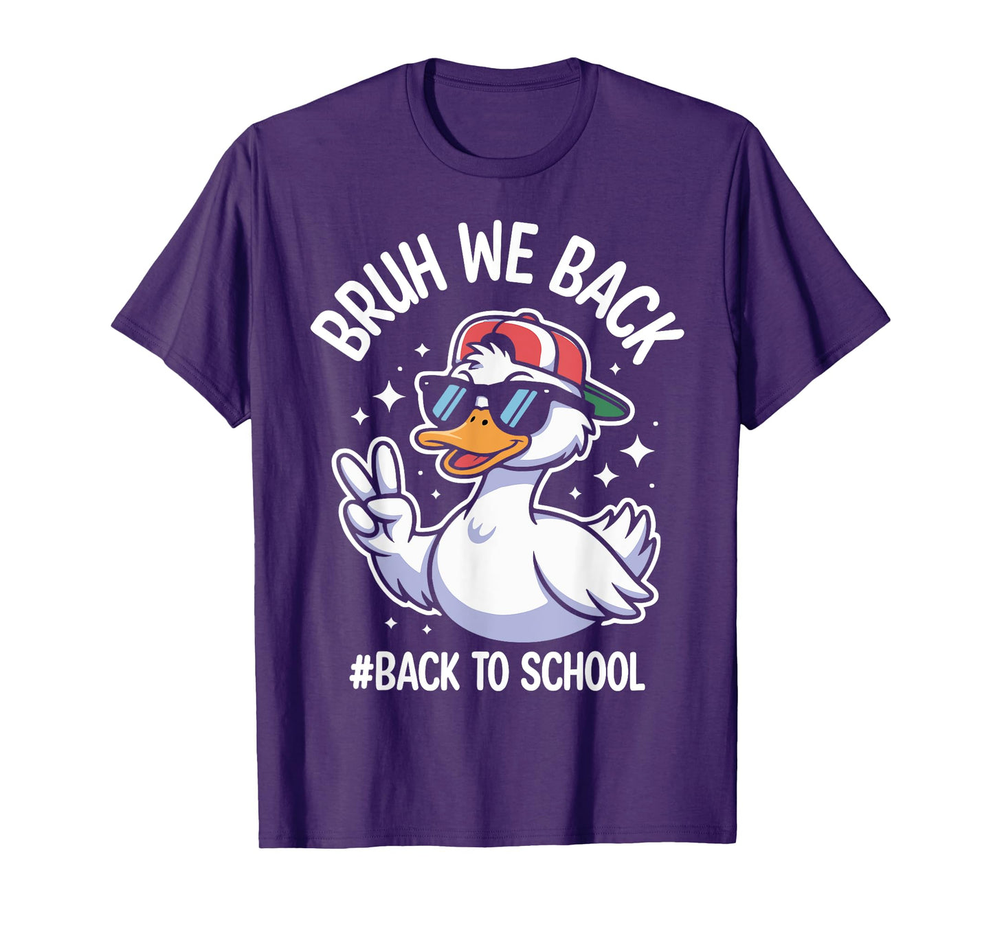 Retro Bruh We Back Teachers Kids Boys Girls Back To School T-Shirt
