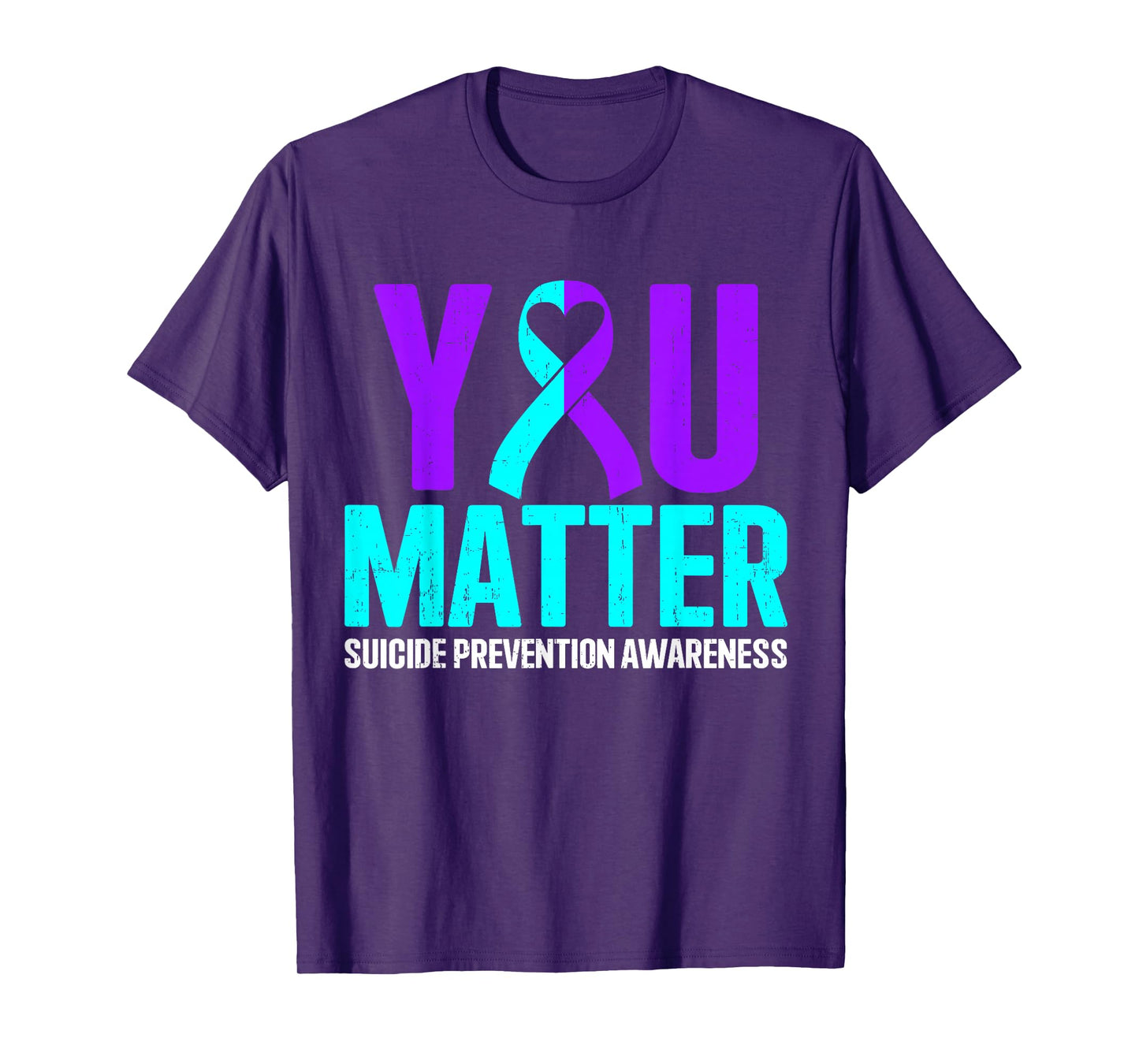 Groovy Your Matter Suicide Prevention Awareness Men Women T-Shirt