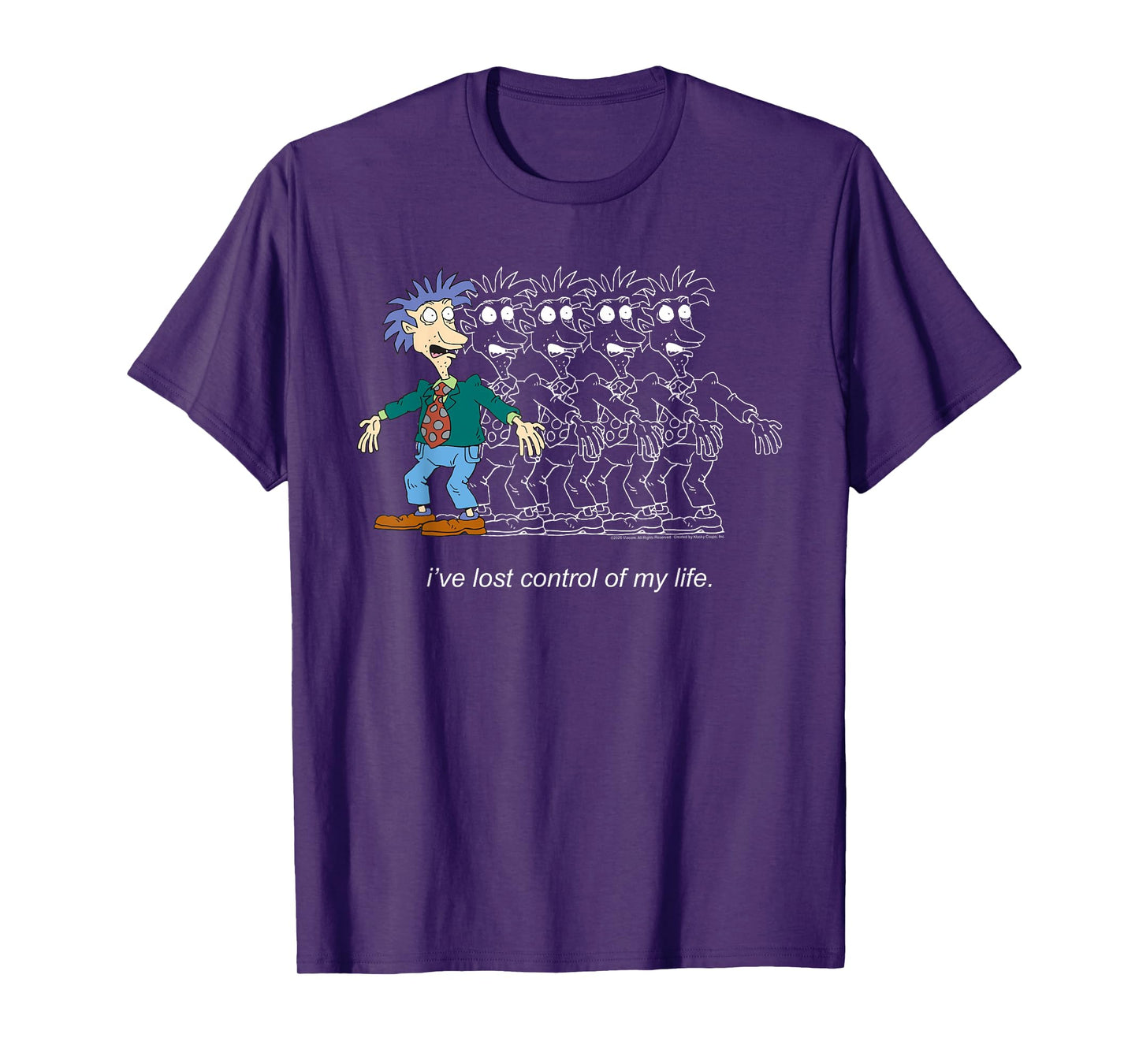 Rugrats I've Lost Control Parent Crisis Stu Cartoon T-Shirt