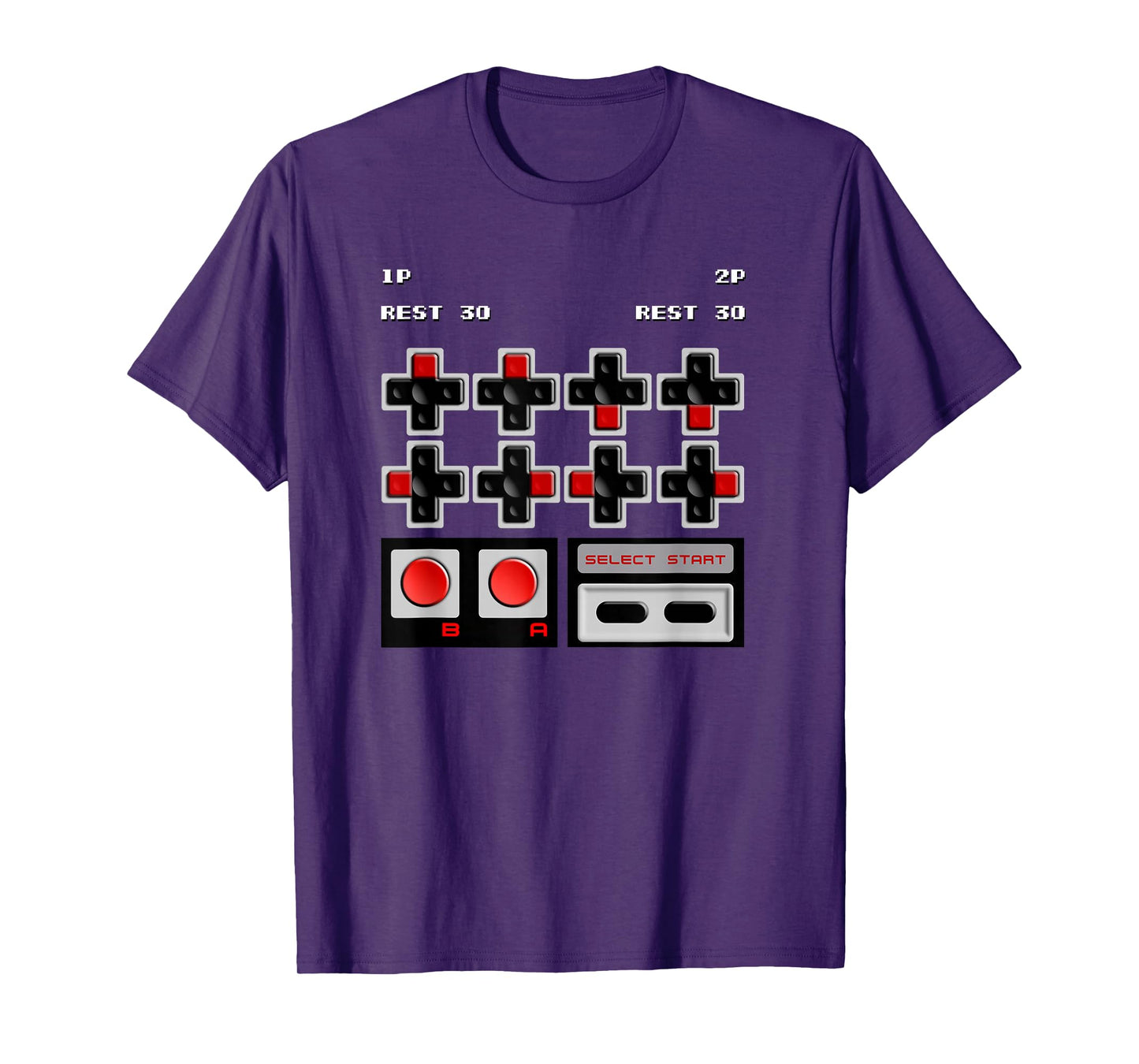 Retro 30 Lives Code Gamer Gear - Classic Cheat Code T-Shirt