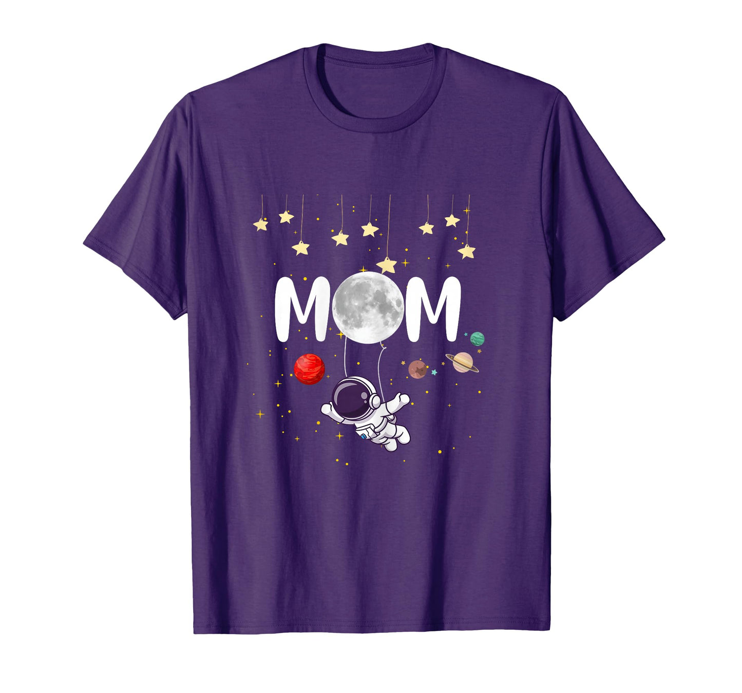 Cute Mom Space Astronaut Mama Lovely Mother's Day Woman T-Shirt
