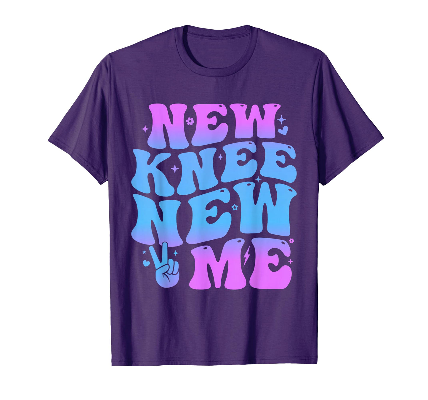 New Knee New Me Funny knee Replacement Surgery Recovery Joke T-Shirt