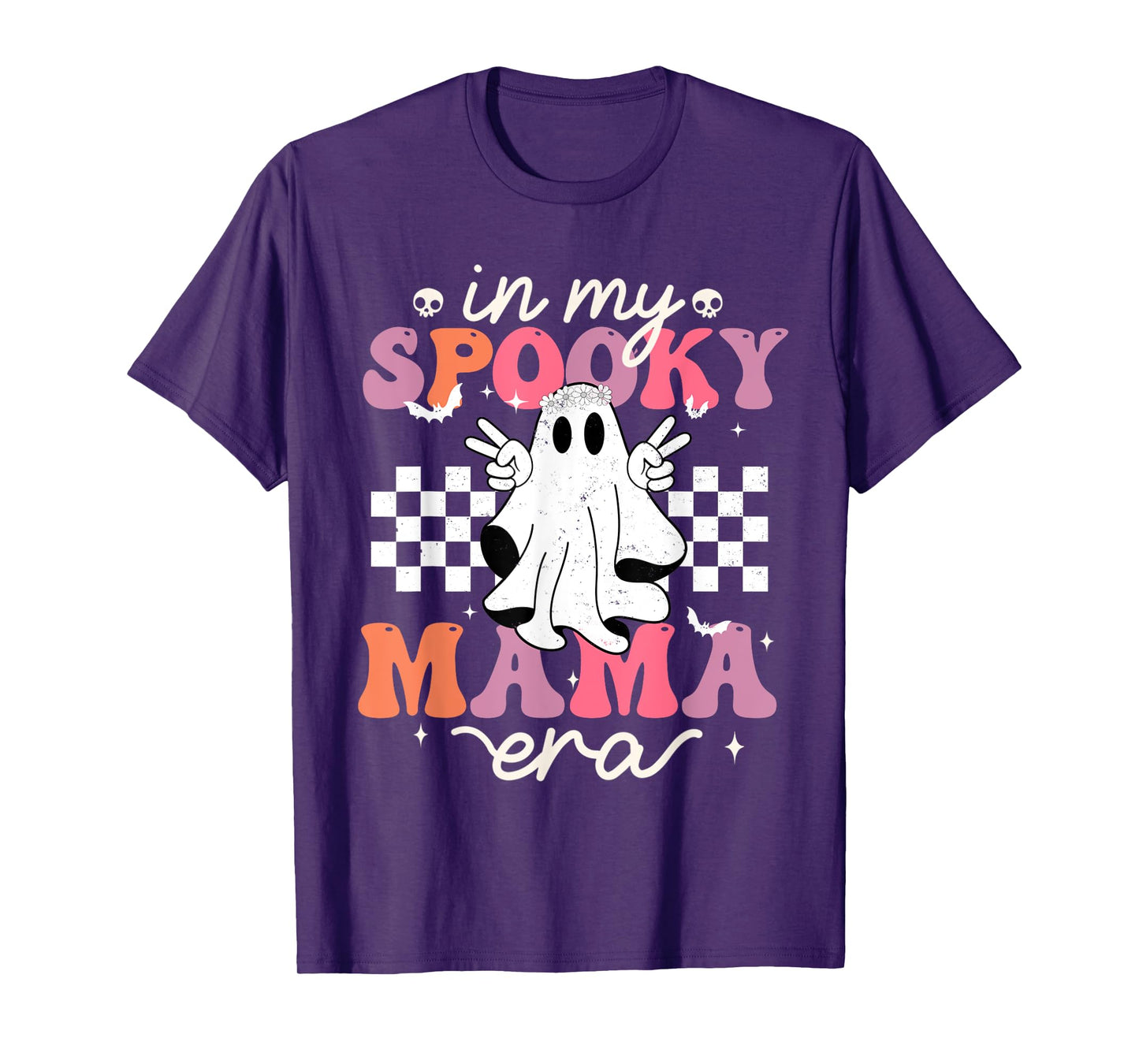 In My Spooky Mama Era Halloween Groovy Witchy Spooky T-Shirt