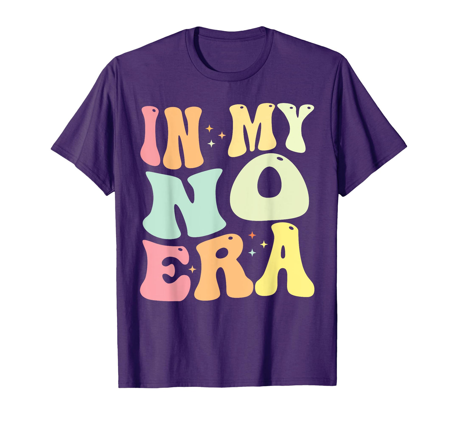 In My No Era Bad Kid Groovy Funny Toddler Kid Life T-Shirt