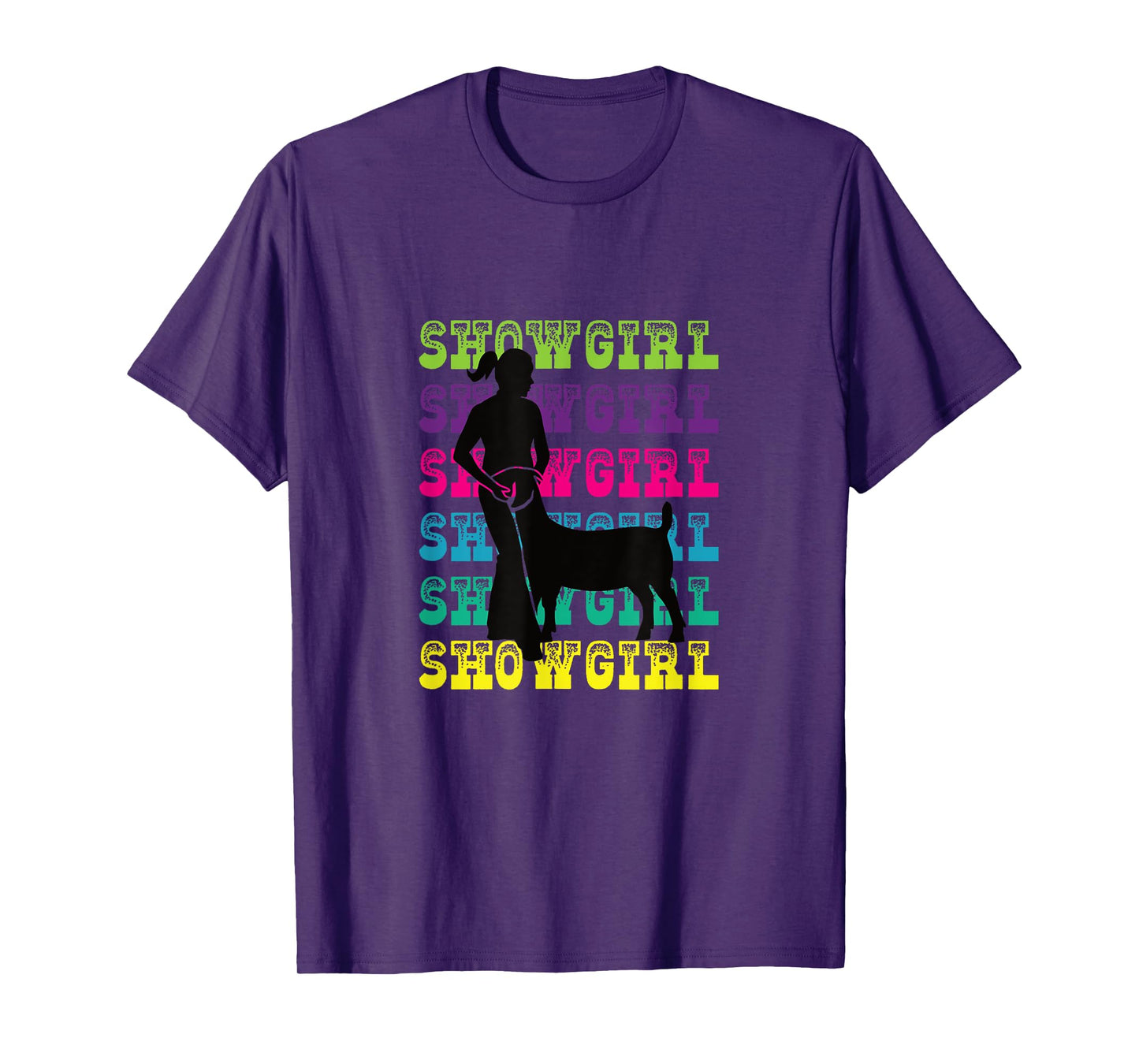 Show Girl - Fun Livestock Goat Showing T-Shirt