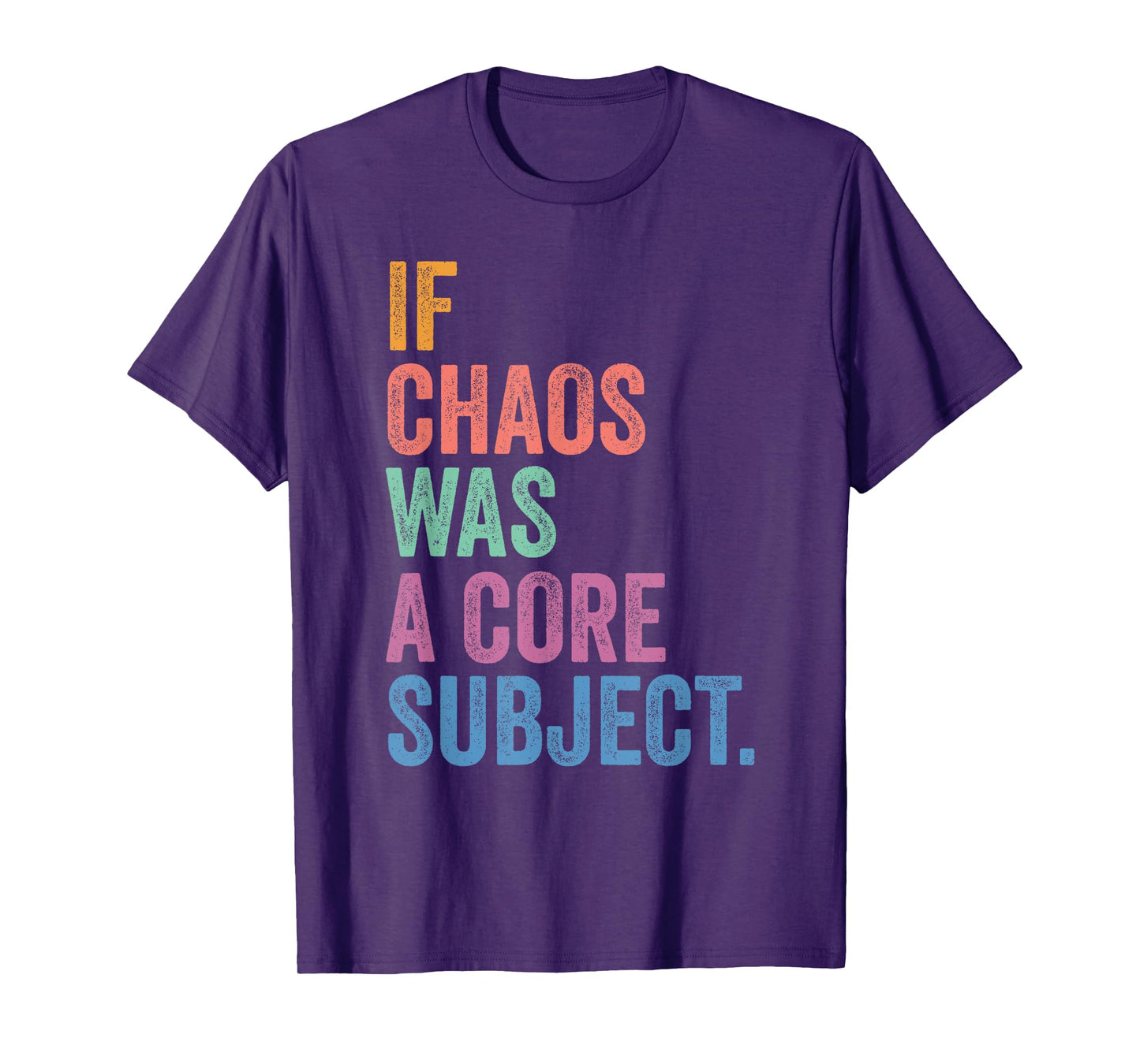 Gen Z Alpha Back To School If Chaos Was A Subject T-Shirt