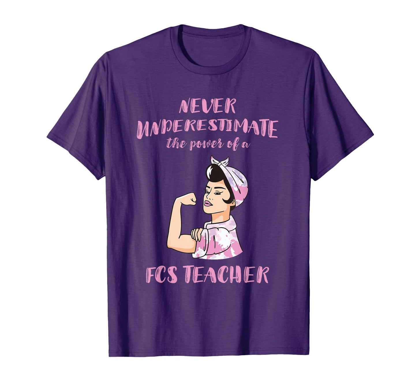 FCS Teacher Power FACS Family And Consumer Sciences Teacher T-Shirt