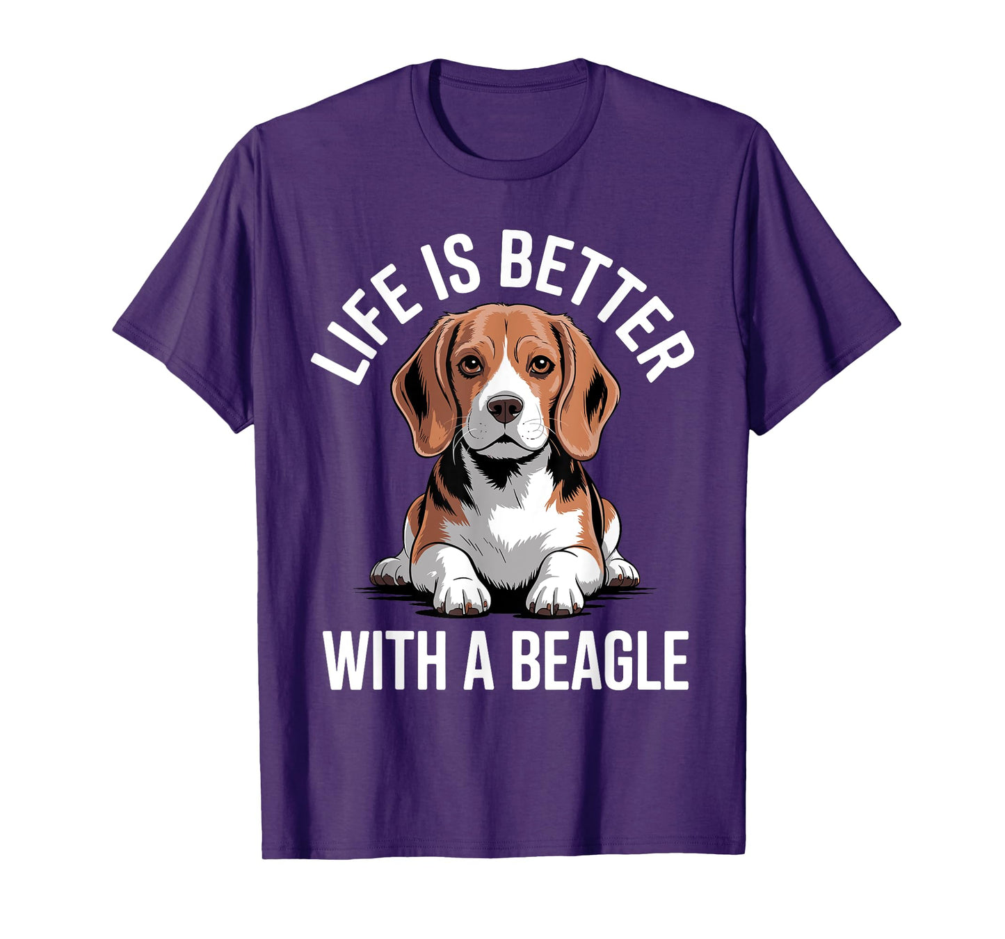 Funny Beagle Design For Men Women Hound Beagle Dog Lovers T-Shirt