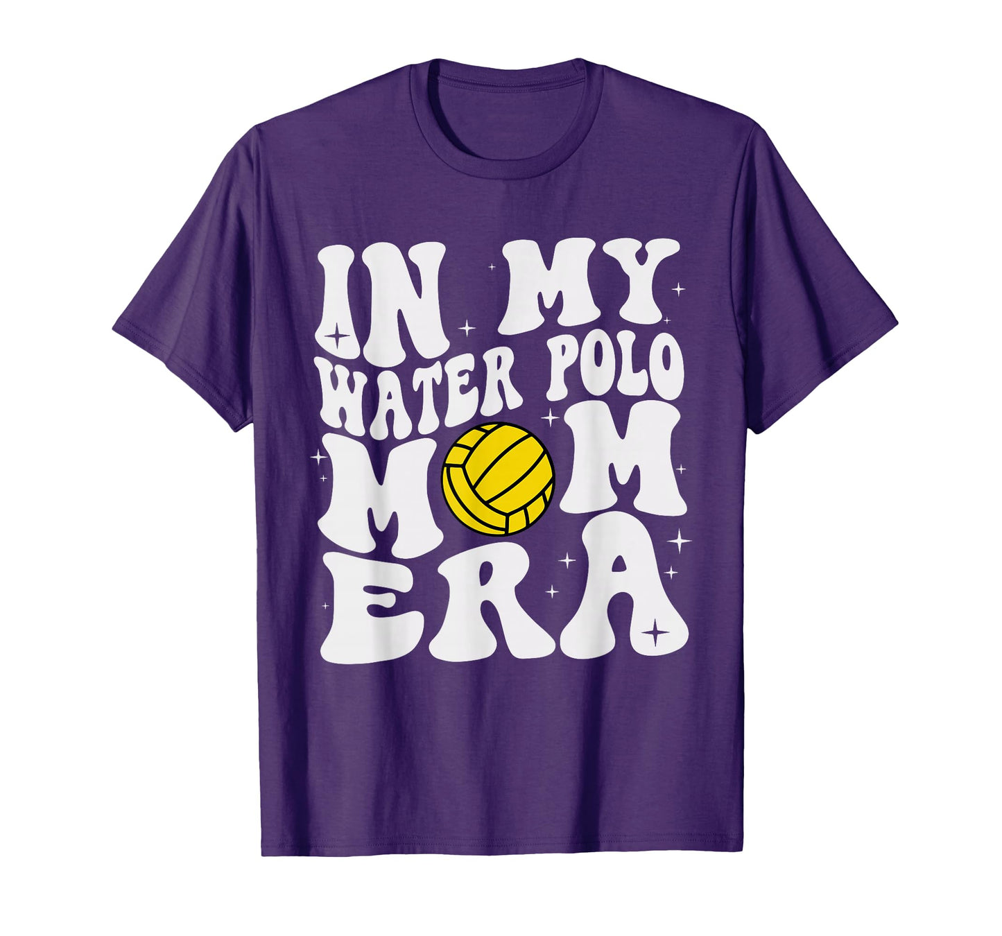 In My Water Polo Mom Era Retro Groovy Mom Life Mother's Day T-Shirt