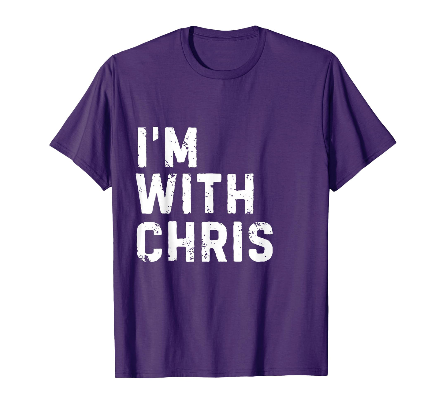 Funny Chris "I'm with Chris" Bachelorette Chris Birthday T-Shirt