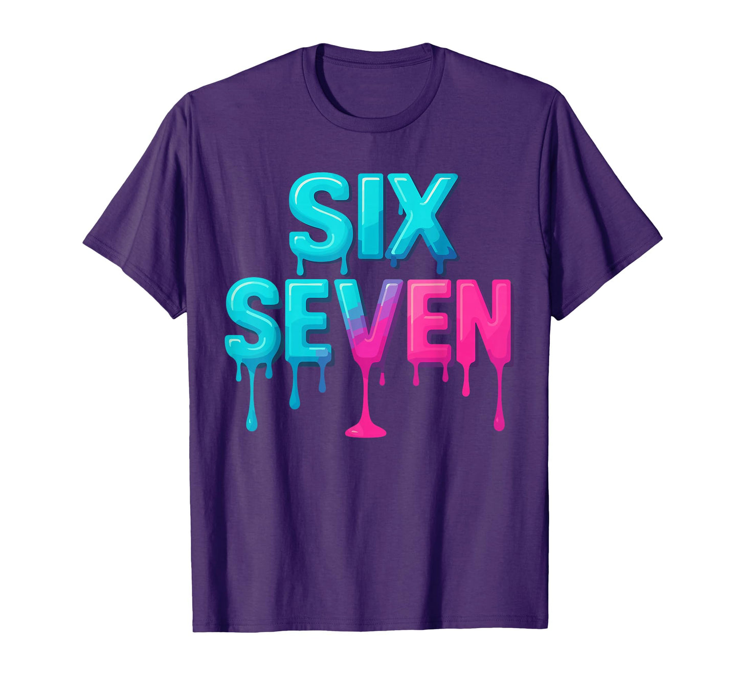 Funny 67 Shirt Meme for Men Women, Six Seven Drip Number T-Shirt