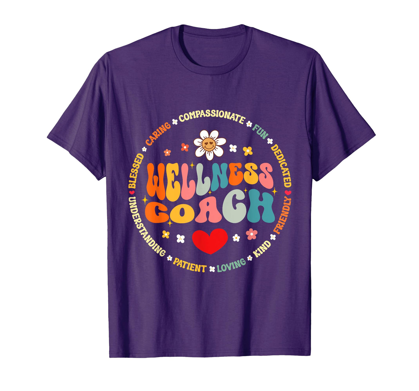 Cute Nutritionist Health And Wellness Coach Health Teacher T-Shirt for Men Women Kids