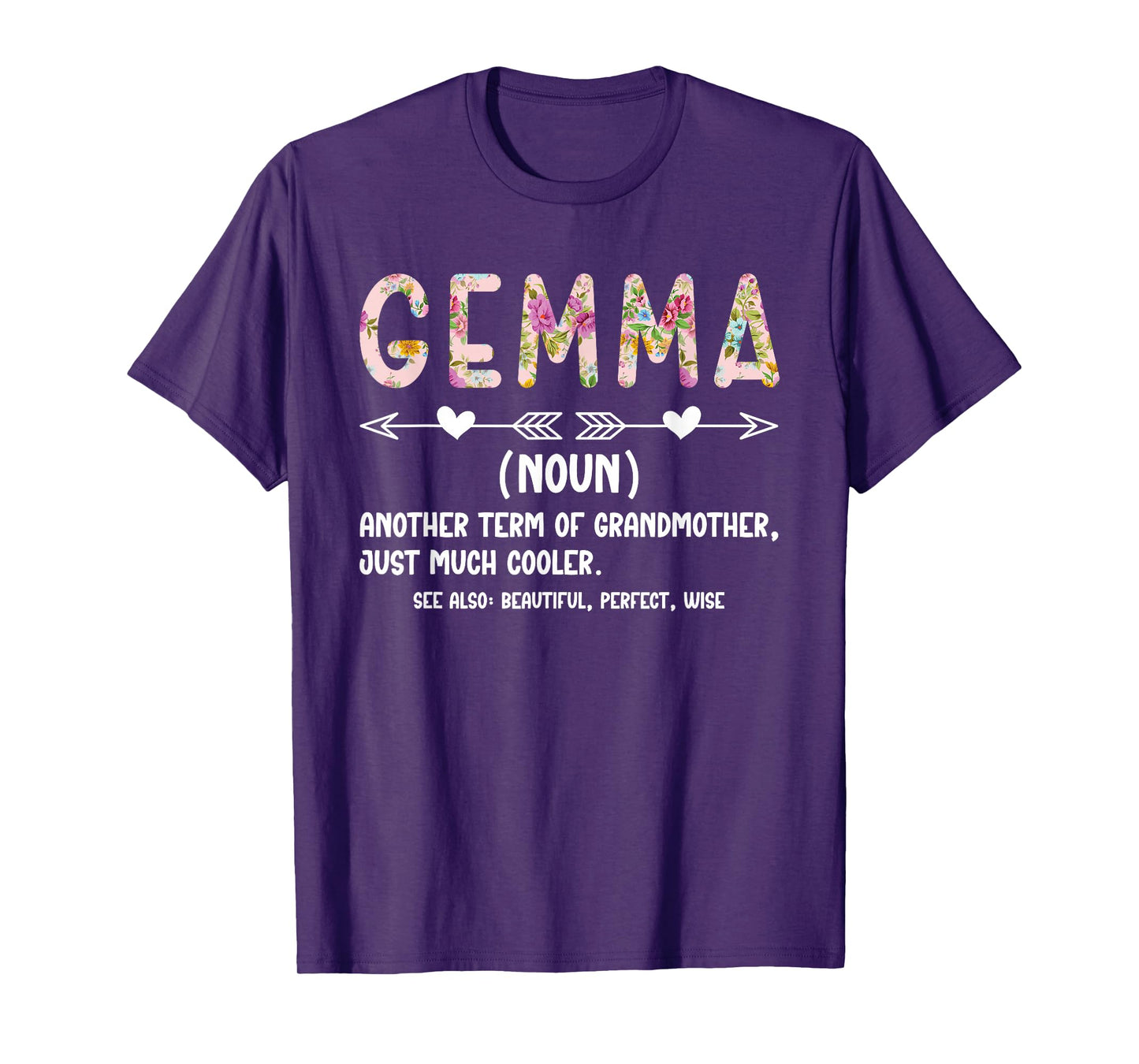 Gemma Definition Gemma Grandma Gemma Grandmother T-Shirt