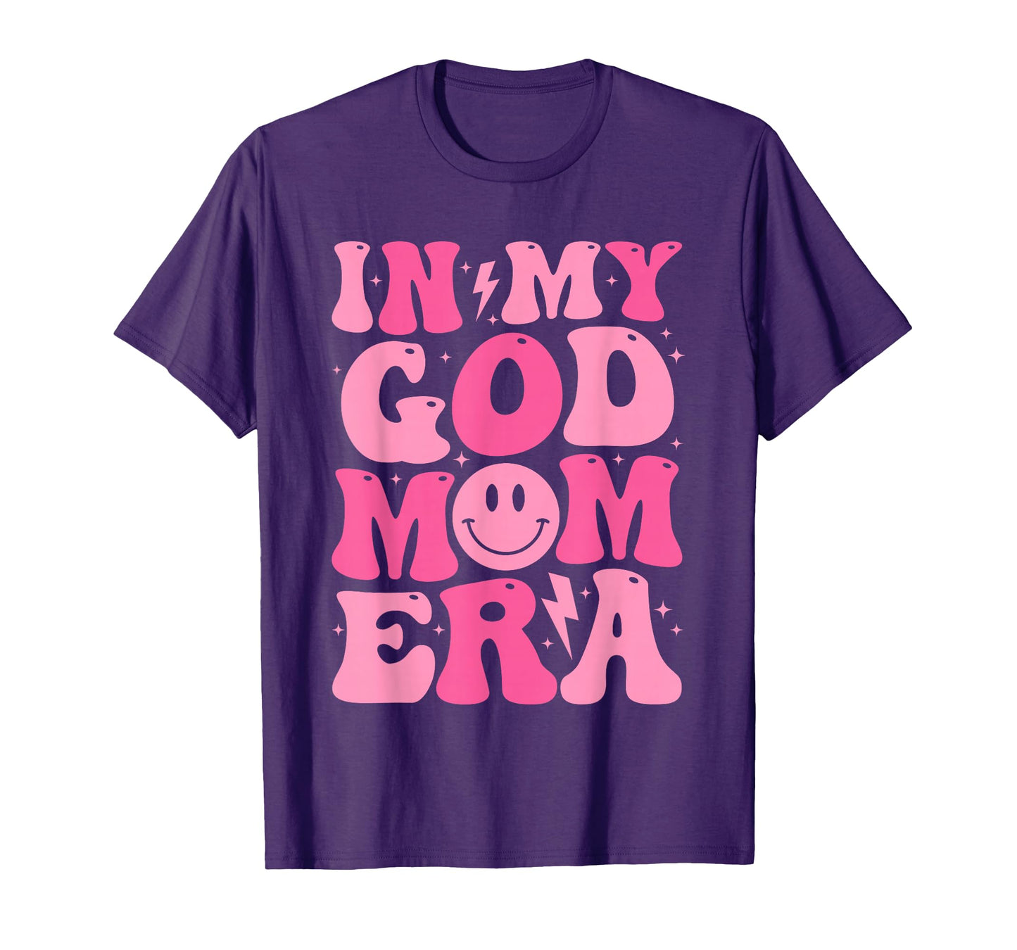 In My God Mom Era Jesuss Christian Religious Mother's Day T-Shirt