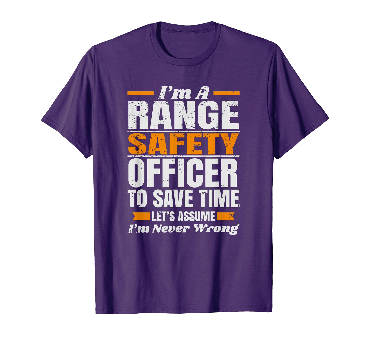 Funny Range Safety Officer RSO Shooting Guard T-Shirt