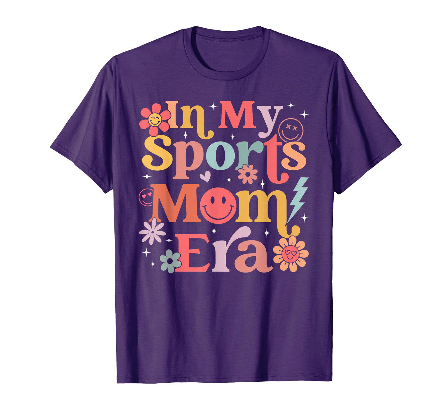 In My Sports Mom Era Sports Mom Life Sports Lover Trendy T-Shirt