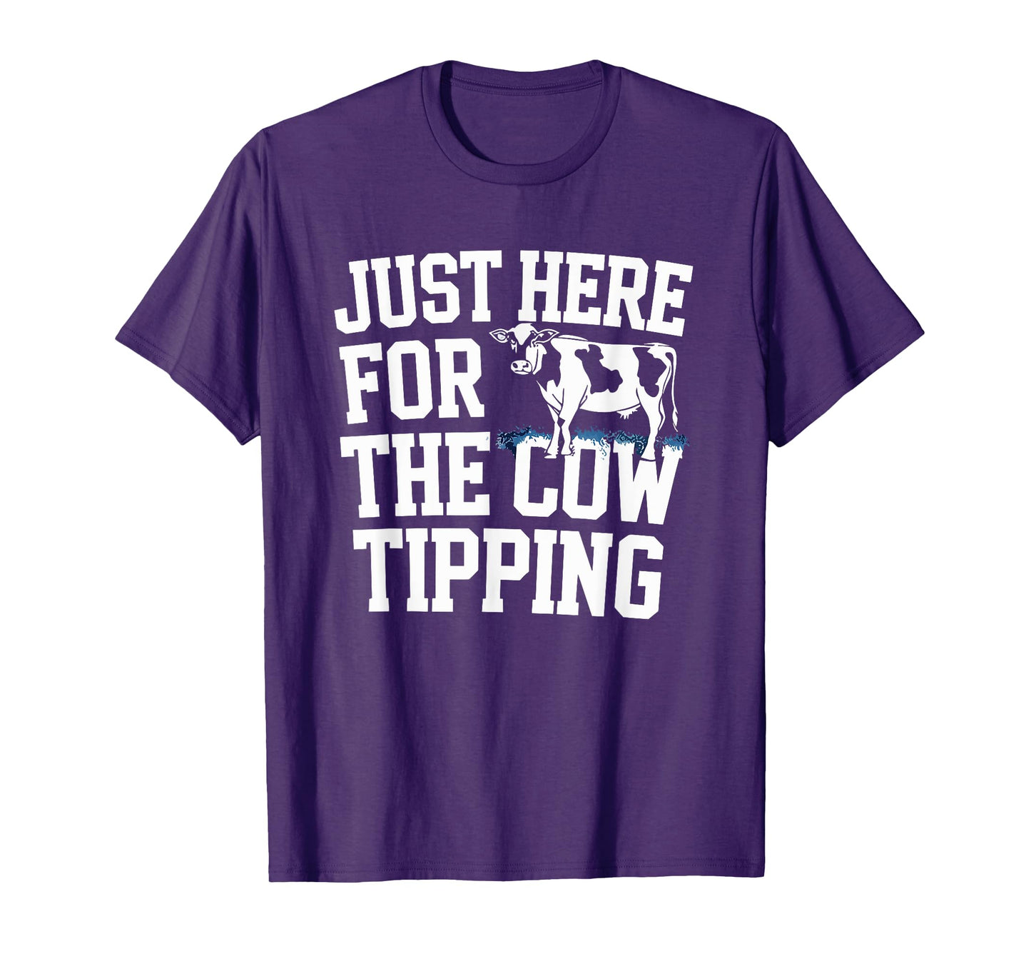 Funny Cow Tipping Joke Country Life Prank T-Shirt