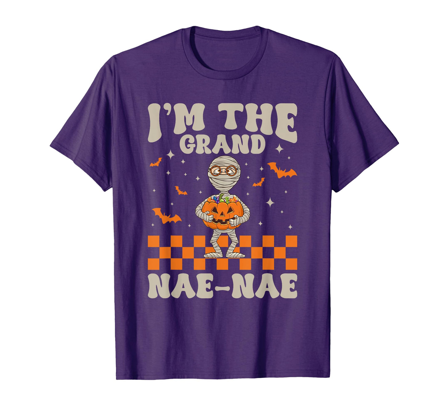 Funny Grandma Halloween Shirt I'm The Grand Nae-Nae T-Shirt