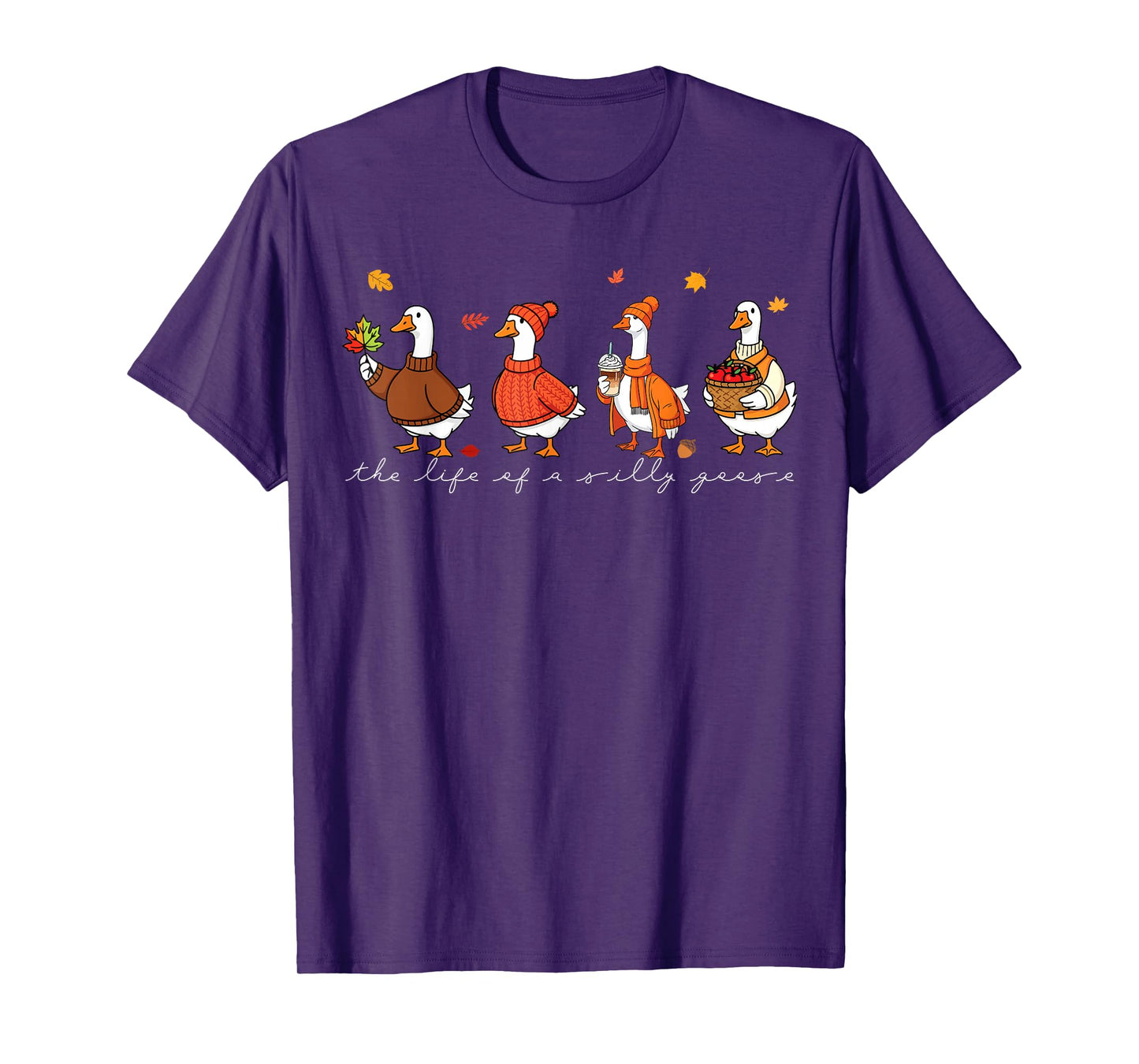 Funny Trendy Meme Show Girl Tee The Life of a Silly Goose T-Shirt