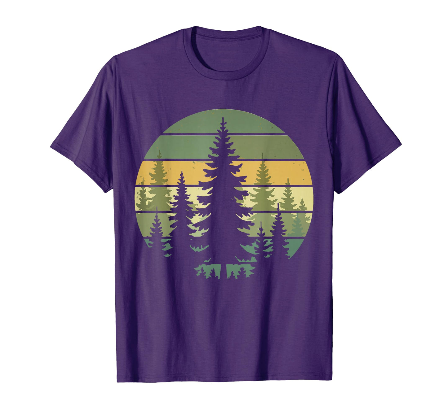 Forest Retro Nature Wildlife Outdoor T-Shirt