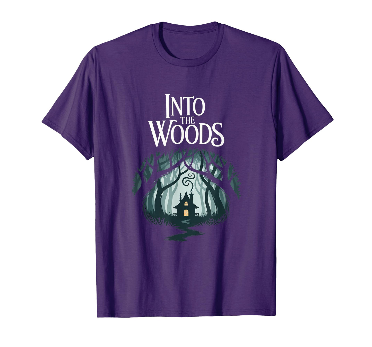 Into The Woods Retro Musical Theater Broadway Theatre T-Shirt