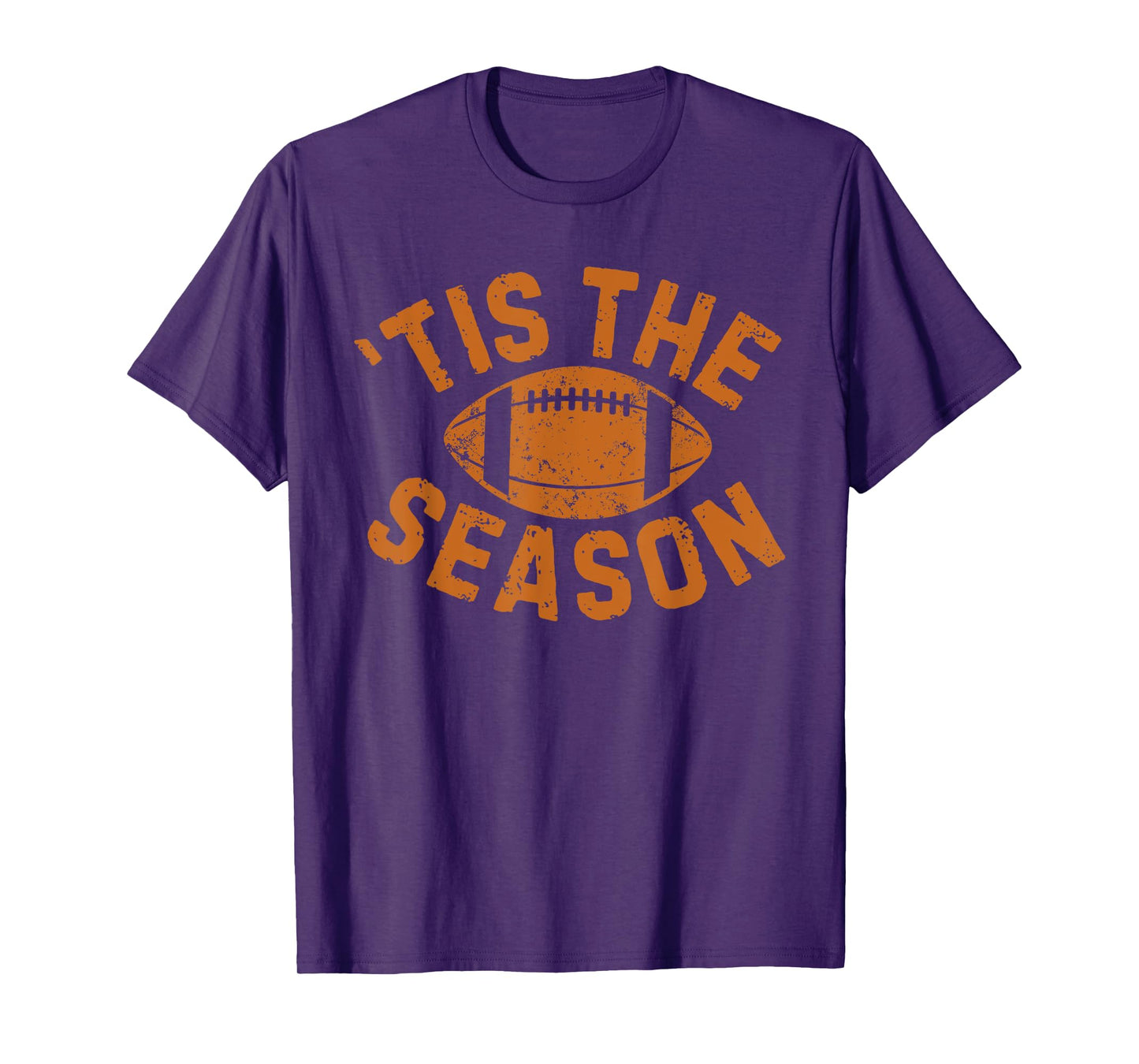 Tis The Season Game Day Football Mom Life Touchdown Season T-Shirt
