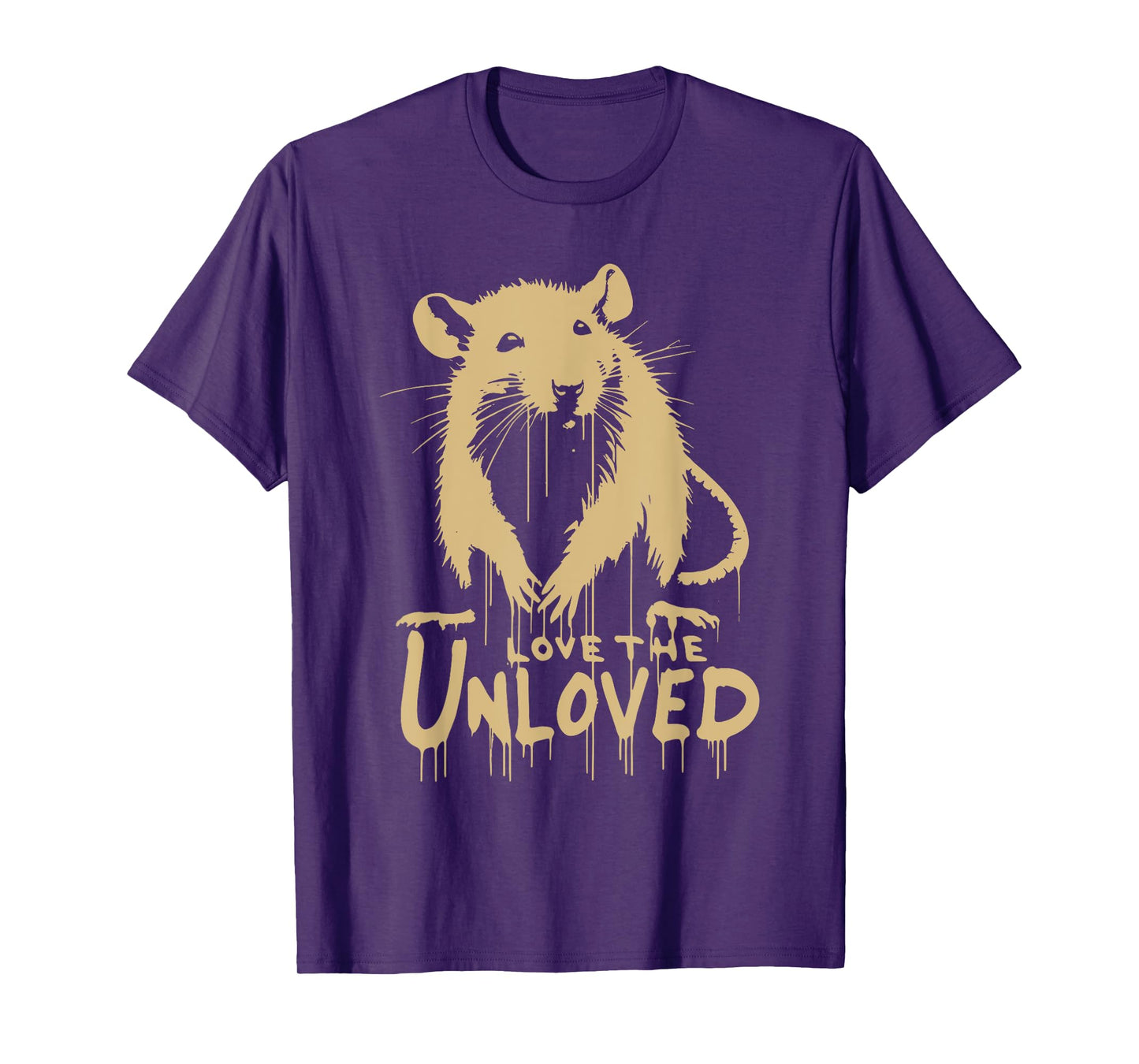 Love The Unloved, Funny Animal, Funny Rat T-Shirt