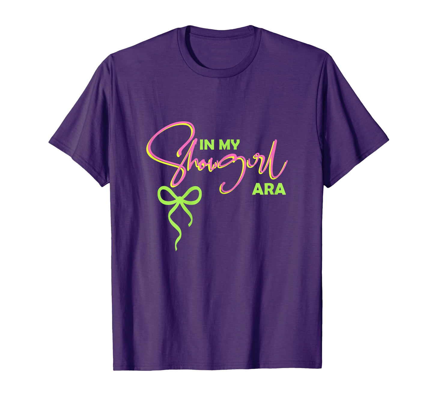 in My Showgirl Era Groovy Life of A Showghoul Halloween Girl T-Shirt