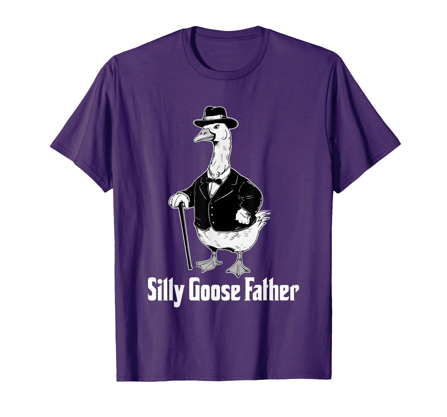 Silly Goose Father Dad Goose Animal Father's Day Dad Life T-Shirt
