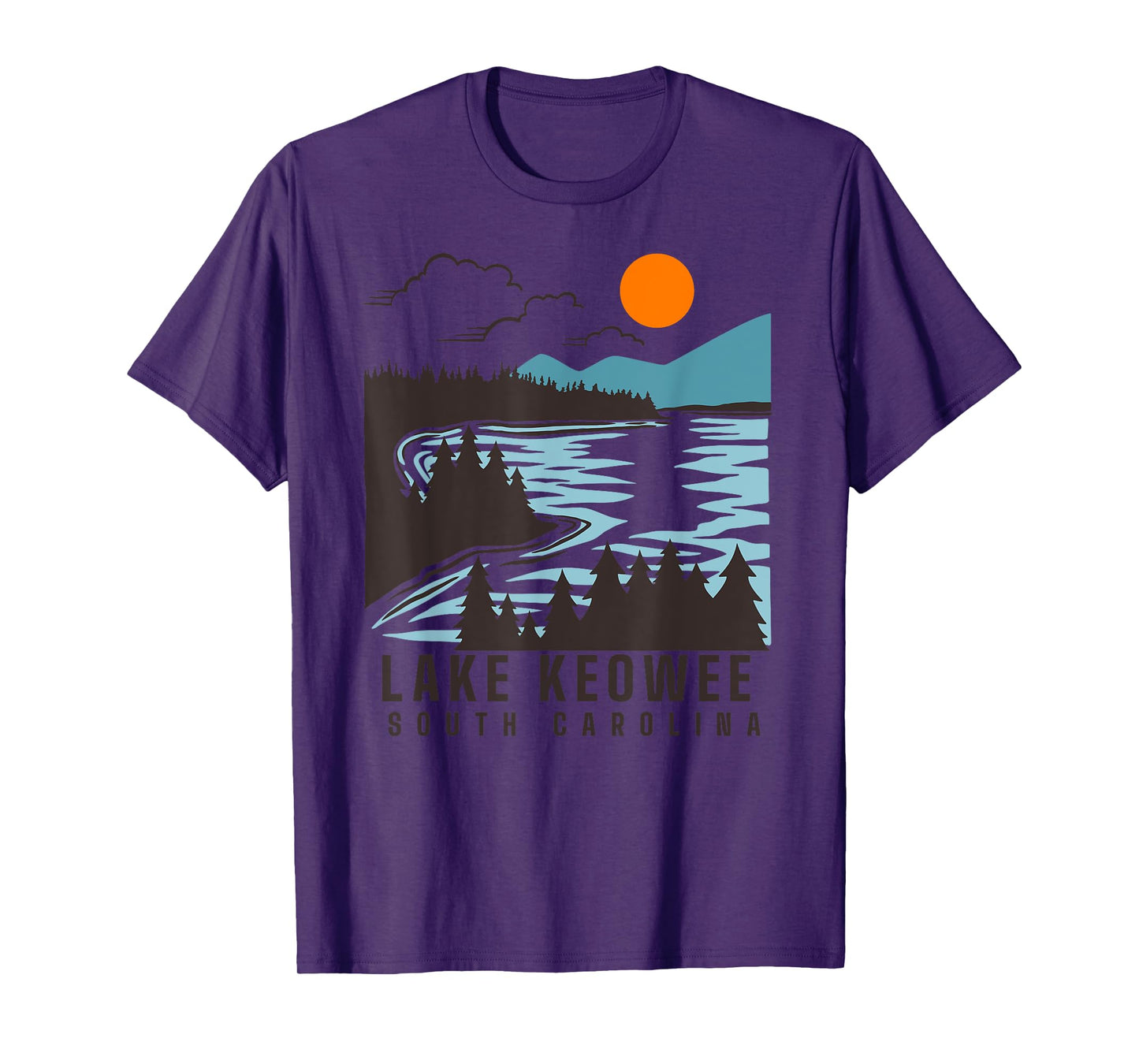 Lake Keowee Lake South Carolina Summer Lake Life Boating T-Shirt