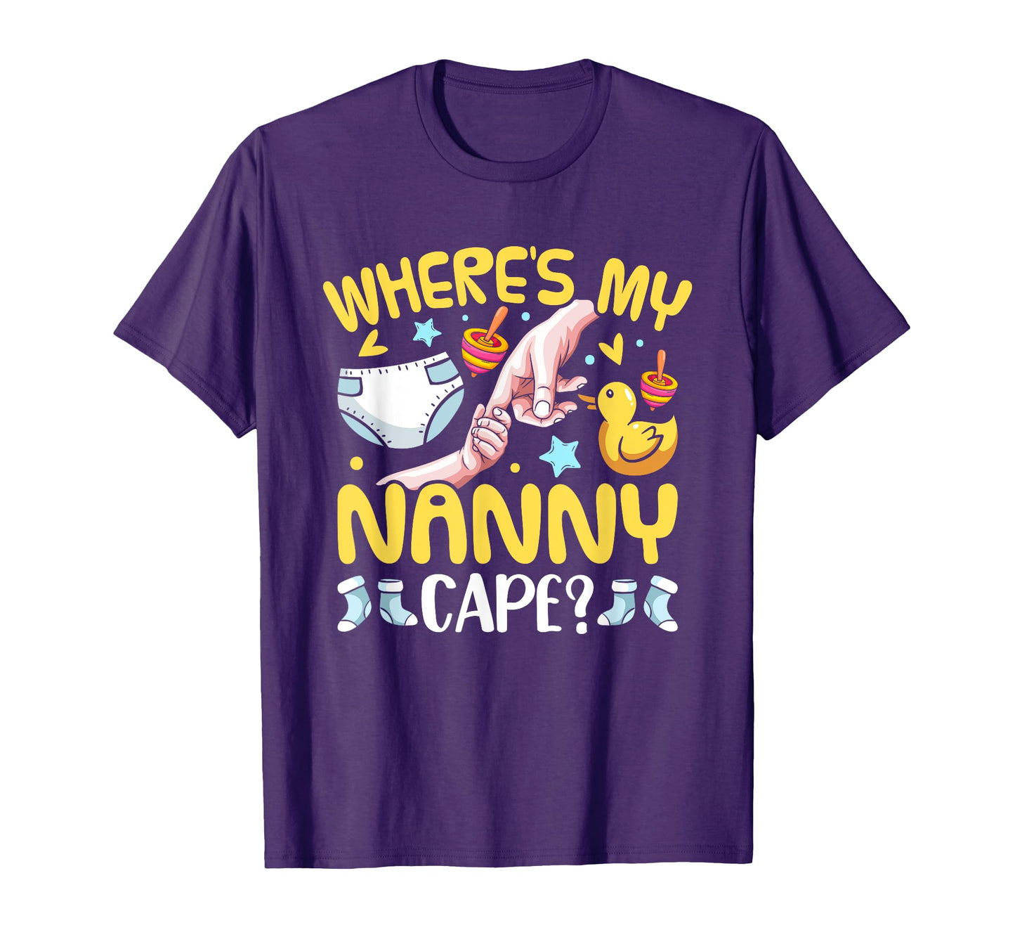 Where is my Nanny Cape Nanny T-Shirt