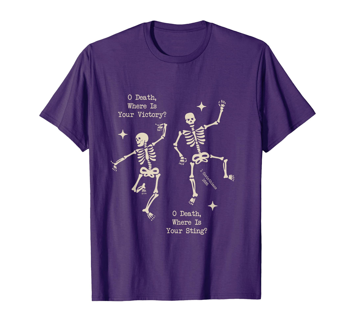 Dry Bones Come Alive Skeleton Dancing Christian Halloween T-Shirt