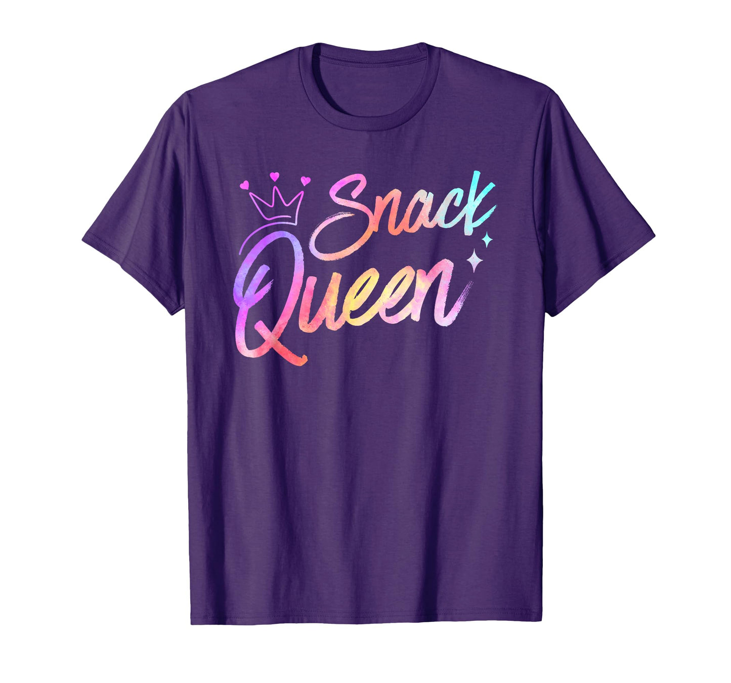 Snack Queen Funny Food Snacking Cooking Eating Snack Lover T-Shirt