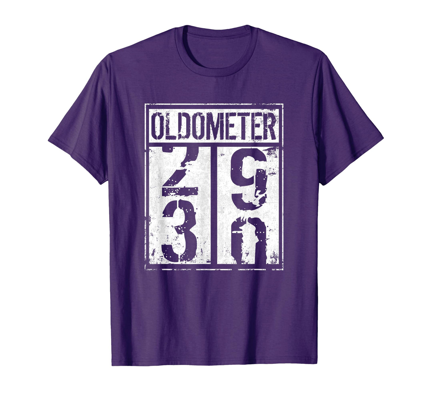 Oldometer 30th Birthday 29-30 Years Old Joke T-Shirt