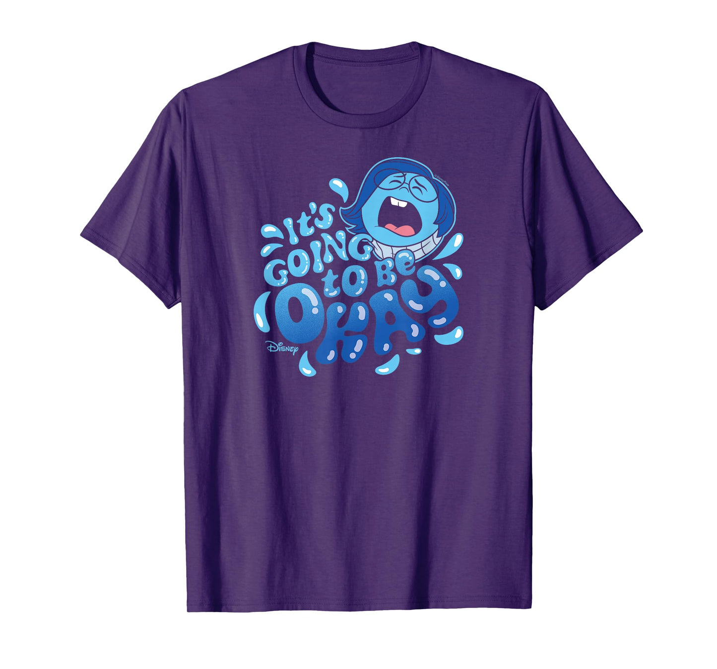 Inside Out 2 - Sadness Emotion Character Going To Be Okay T-Shirt