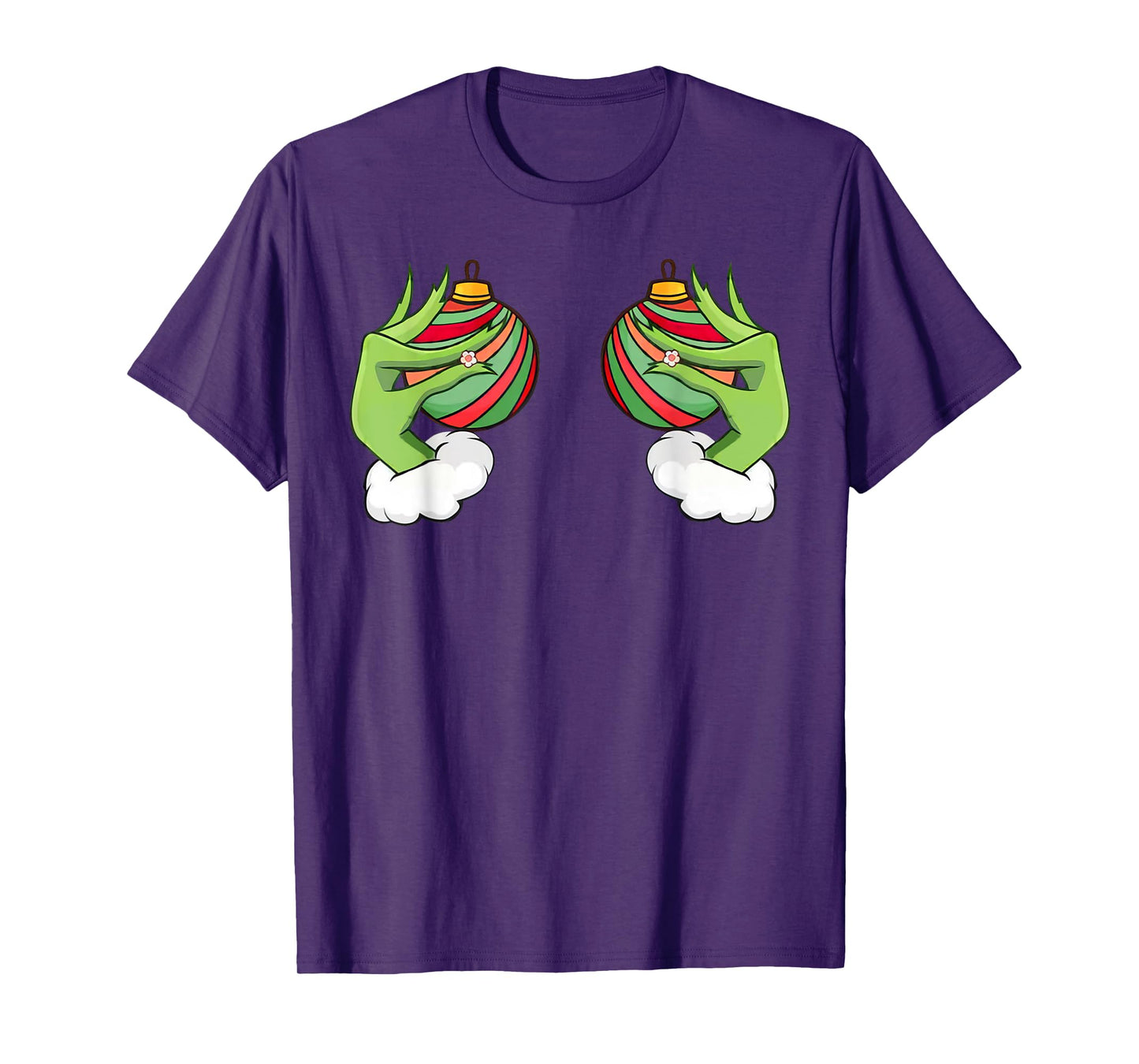 Christmas Ornament Boobs Funny Christmas T-Shirt