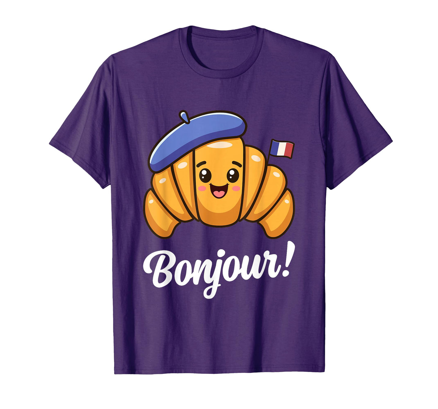 Croissant French Saying Quote France Baking Breakfast Funny T-Shirt