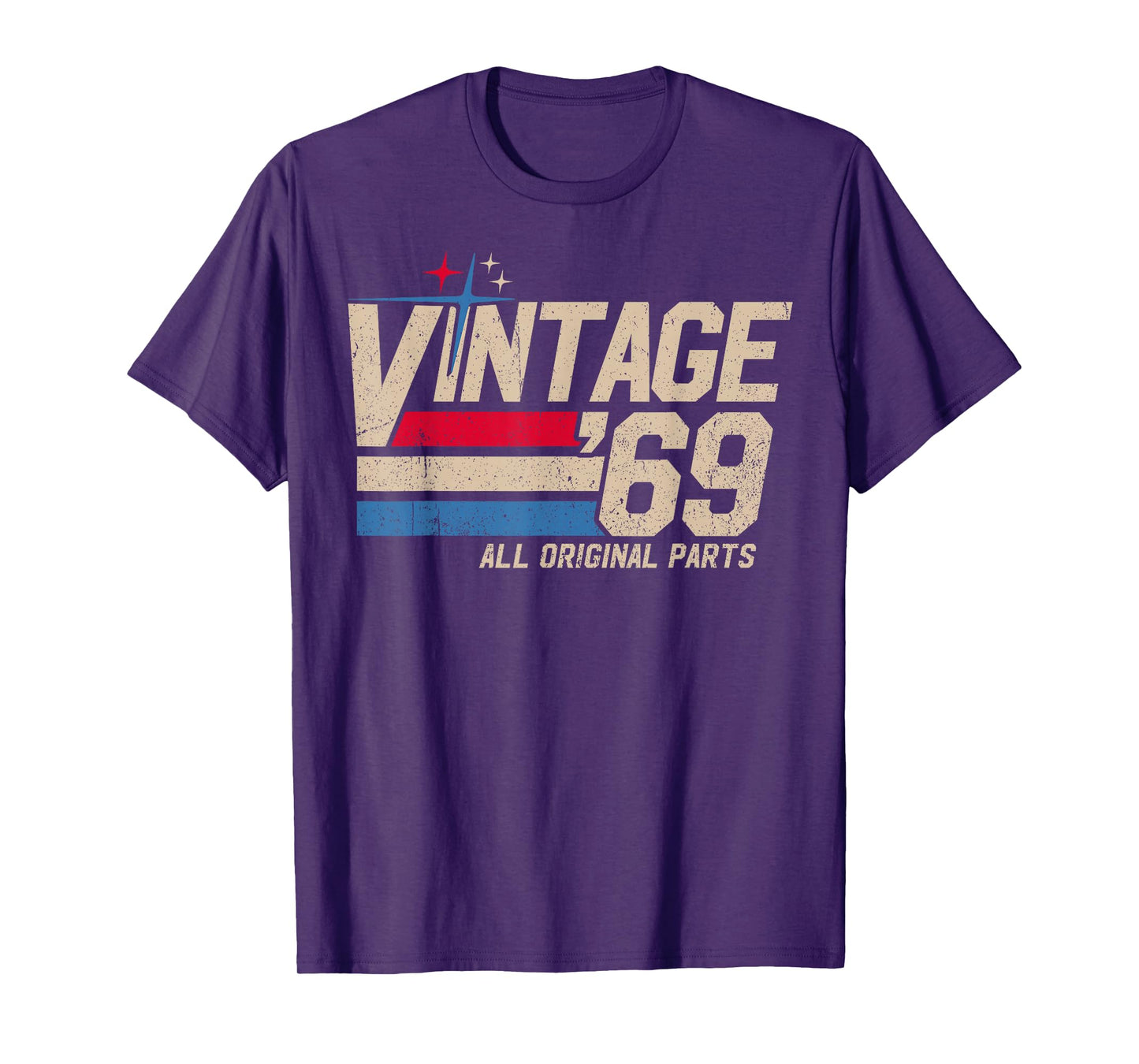 Vintage '69 Retro 56th Birthday for Men Dad USA Since 1969 T-Shirt