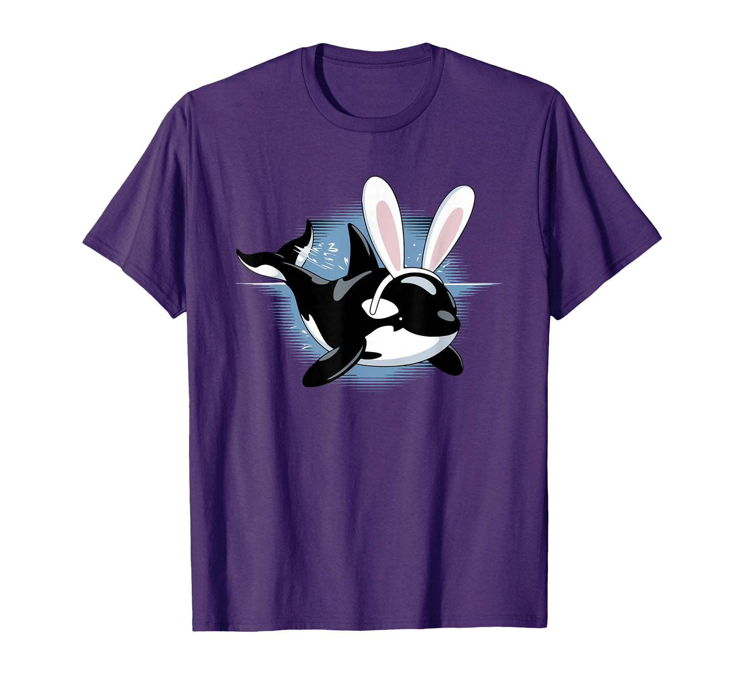 Orca with Ears Funny Easter Kids Boys Girls T-Shirt