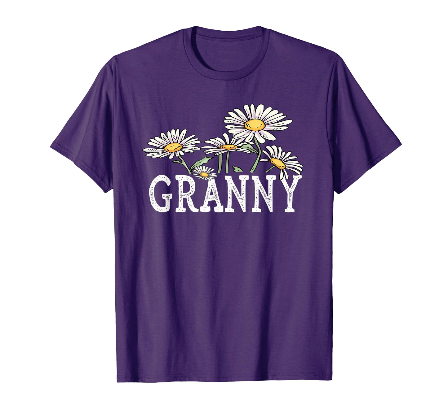 Granny Floral Chamomile Design Mother's Day Gifts Granny T-Shirt