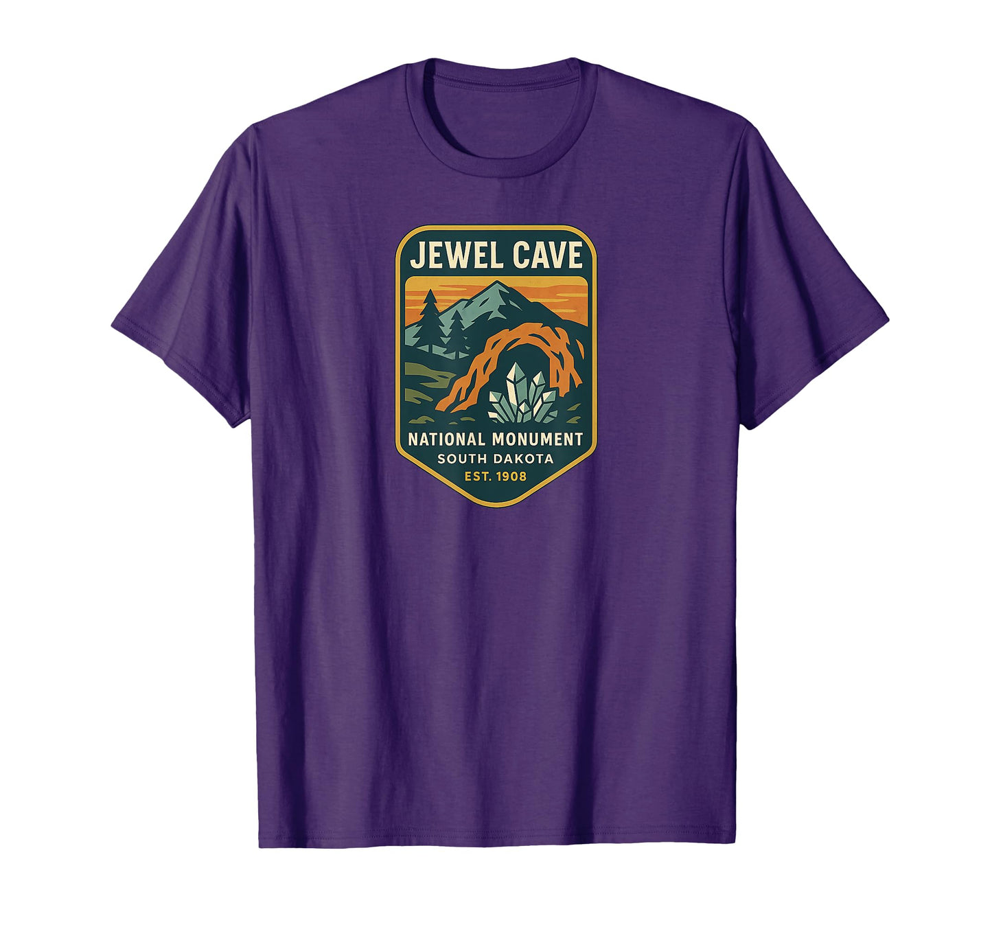 Jewel Cave – Crystal Design for Geology Lovers T-Shirt
