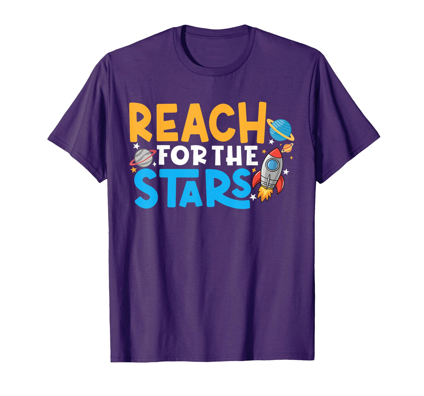 Growth Mindset Teacher Reach For The Stars T-Shirt