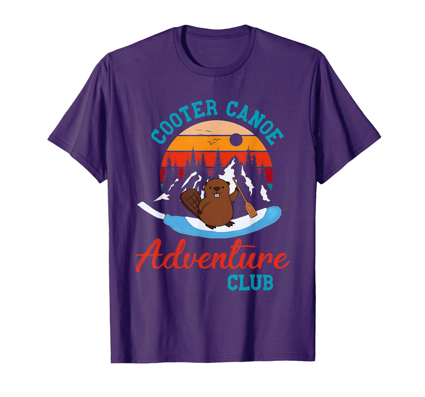 Cooter Canoe Adventures Club Funny Nurse Life Nursing Lovers T-Shirt