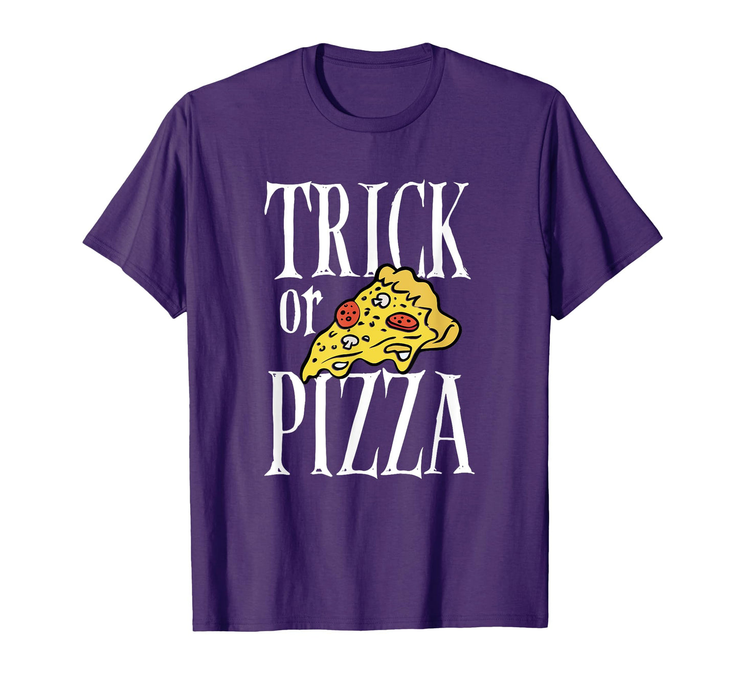Cool Halloween Day Pizza Dough Trick Or Pizza Italian Food T-Shirt