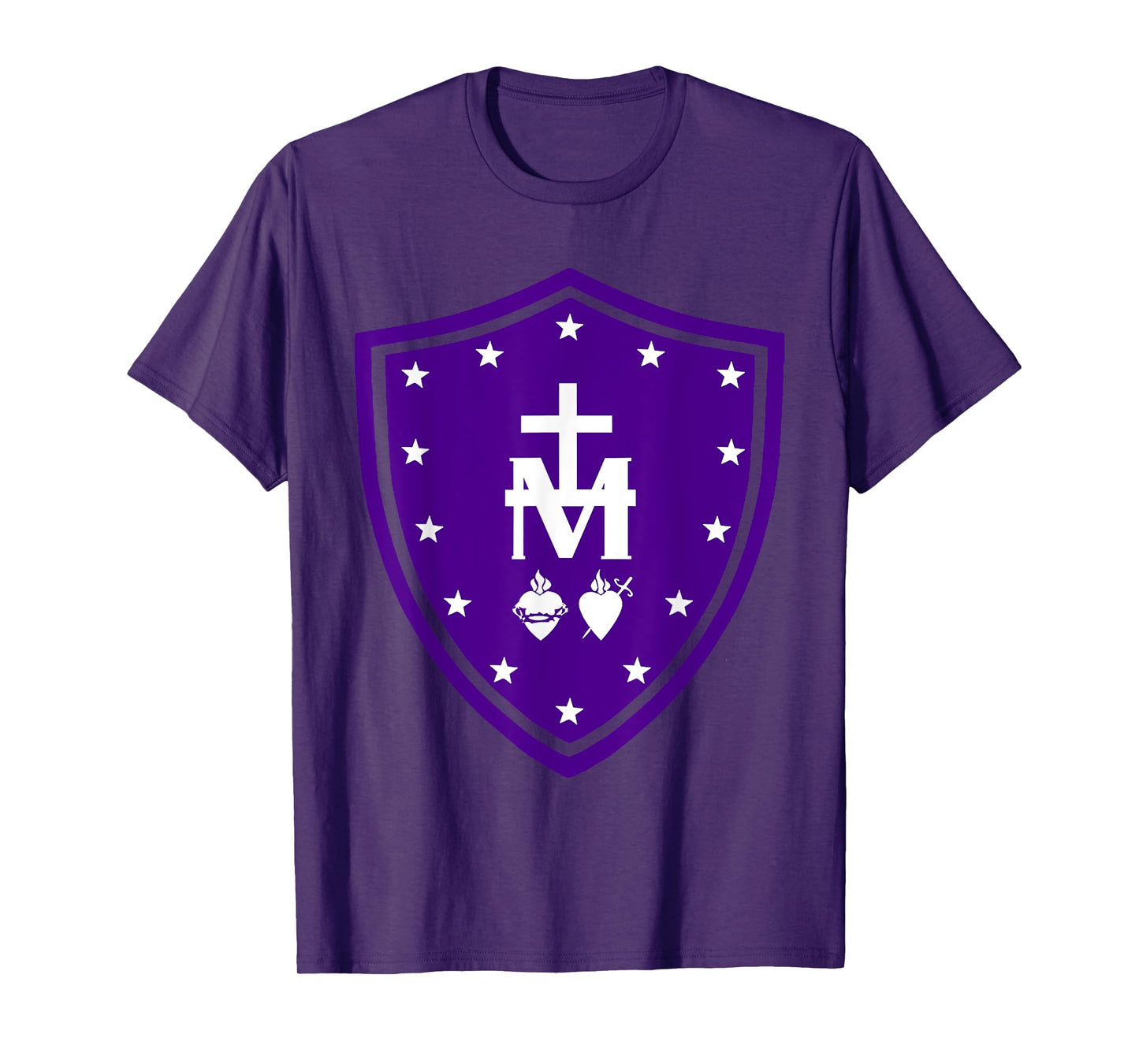 Immaculate Heart Of Mary Devotion Faithful Symbol T-Shirt
