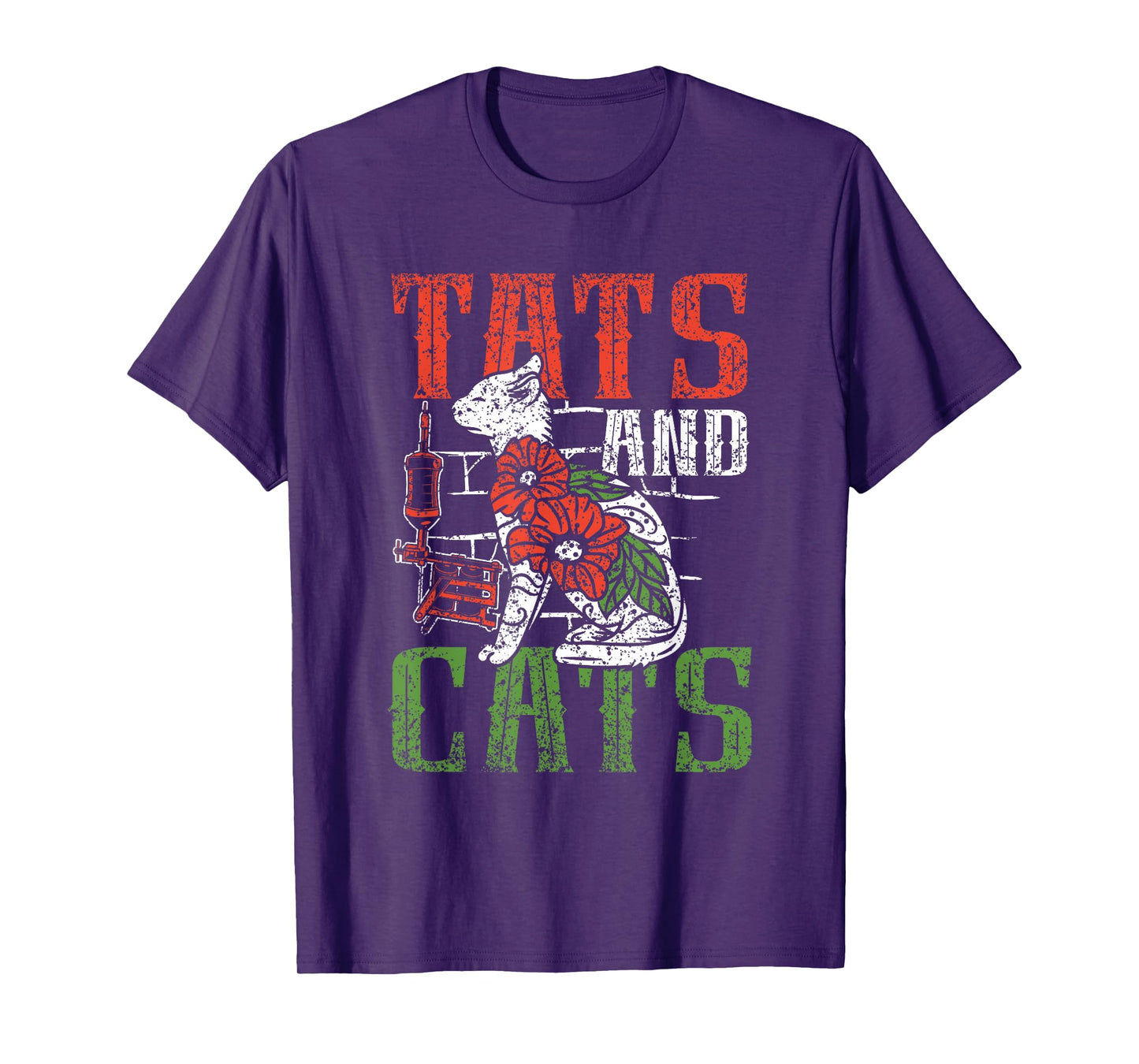 Tats And Cats Tattoo Studio Tattoo Tattoo Artist T-Shirt