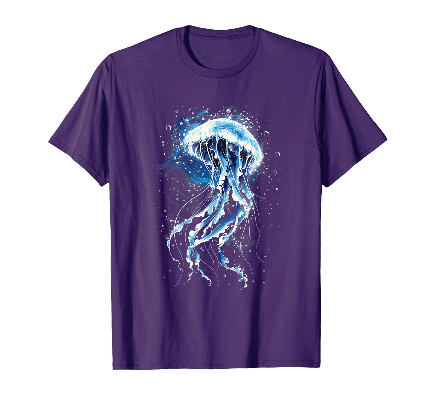 Jellyfish Sea Ocean Animal Lover Marine Mammal Artwork T-Shirt