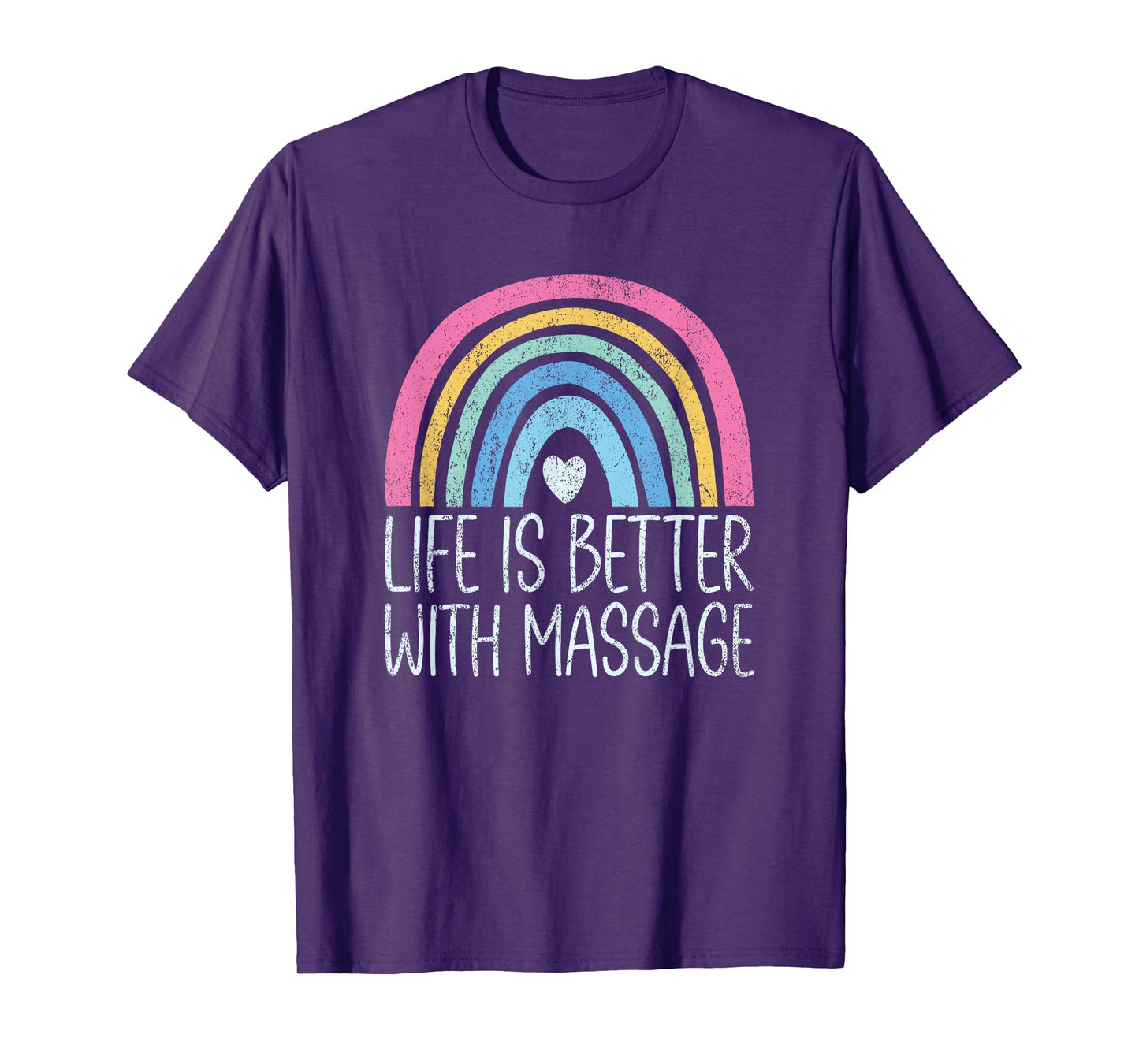 Vintage Life Is Better With A Massage LMT Massage Therapist T-Shirt