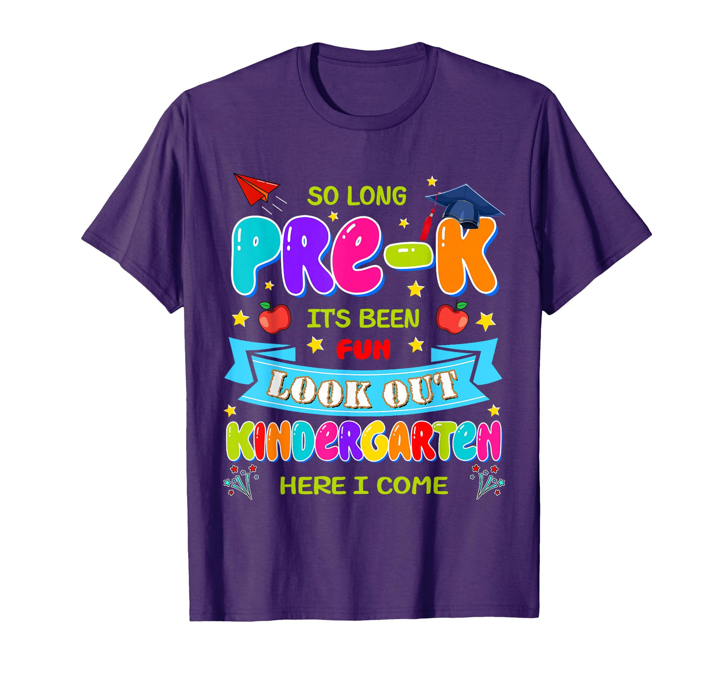 Preschool Graduation 2025 Pre-k Graduate Kids Boys Girls T-Shirt