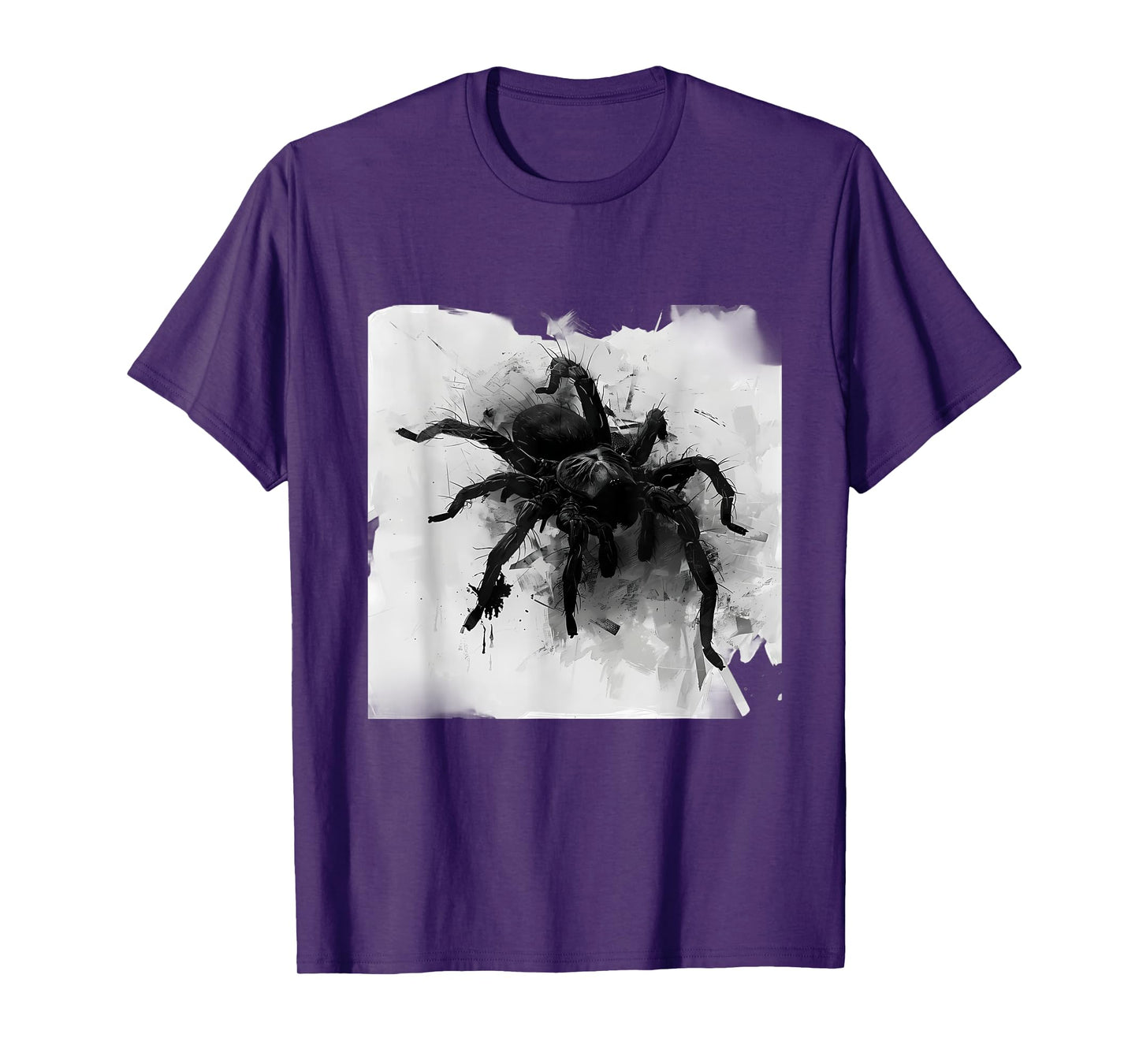Tarantula Spider Drawing Animal Print Nature Wildlife T-Shirt